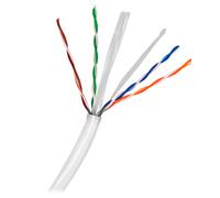 SAFIRE UTP5E-100-CCA Cable UTP Safire - Categoría 5E hasta 1 Gbps - Rollo de 100 metros color gris - Cumple con certificación fl