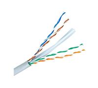 SAFIRE UTP6E-300-H Cable UTP rígido libre de halógenos - Categoría 6 - Conductor OFC, pureza 99.9% cobre - Rollo de 305 metros -