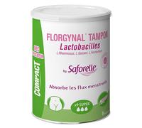 Saforelle Florgynal Tampón Probiótico con Aplicador Super 9