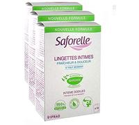 Saforelle: LINGETAS INDIVIDUALES (3 Cajas de 10 toallitas en bolsas individuales)(3)