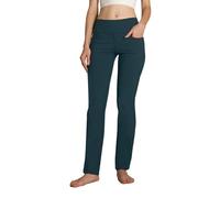 Safort Soft Pantalones de utilidades de Trabajo, Azul Piedra, 4 Bolsillos, S para Mujer