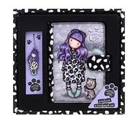Safta Set cuaderno con marcapáginas Gorjuss Smitten Kitten Unisex niños Multicolor M