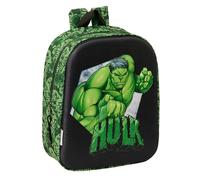 Safta Mochila Escolar HULK 3D Guardería 27 cm