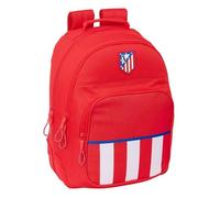 Safta ATLÉTICO DE MADRID - Mochila Escolar Infantil, Ideal para Niños de Diferentes Edades, Cómoda y Versátil, Calidad y Resistencia, 32x15x42 cm, Color Rojo