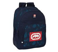 Safta ECKO UNLTD. Peaks - Mochila Escolar Infantil, Ideal para Niños de Diferentes Edades, Cómoda y Versátil, Calidad y Resistencia, 32x15x42 cm, Color Azul marino