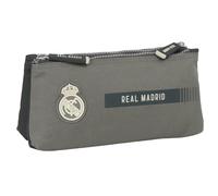 Real Madrid 3ª EQUIPACIÓN 24/25 - Neceser Escolar Infantil, con Cremallera Simple, Ideal para Niños de Diferentes Edades, Cómodo y Versátil, Calidad y Resistencia, 22x8x10 cm