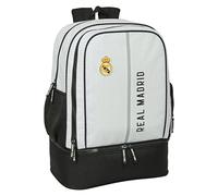 Safta Mochila City Backpack Negro y Blanco
