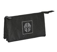 Portatodo Triple The Mandalorian Teen 22 x 12 x 3 cm.