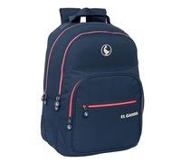 Safta EL GANSO CLASSIC - Mochila Escolar Infantil, Ideal para Niños de Diferentes Edades, Cómoda y Versátil, Calidad y Resistencia, 32x15x42 cm, Color Azul Marino