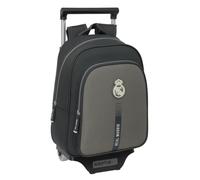 Safta REAL MADRID 3ª EQUIPACIÓN 24/25 - Mochila Infantil con Carro 705, Ideal para Niños de Diferentes Edades, Cómoda y Versátil, Calidad y Resistencia, 27x10x33 cm