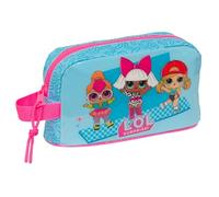 Safta LOL SURPRISE! DIVAS - Porta Desayunos Térmico, Termo, Portatodo, Calidad y Máxima Resistencia, Porta Comida, Recreo, 21.5x6.5x12 cm, Color Azul