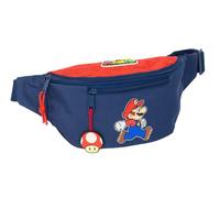 Super Mario Trick - Riñonera con Bolsillo Exterior, Ideal para Jóvenes y Niños de Diferentes Edades, Cómoda y Versátil, Calidad y Resistencia, 23x9x12 cm