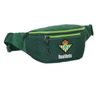 Safta Real Betis BALOMPIÉ - Riñonera con Bolsillo Exterior, Ideal para Jóvenes y Niños de Diferentes Edades, Cómoda y Versátil, Calidad y Resistencia, 23x9x12 cm, Color Verde