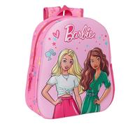 Mochila 3D Barbie 27 x 33 x 10 cm.