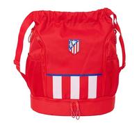 ATLÉTICO DE MADRID - Mochila Saco, Mochila, Ideal para Niños de Diferentes Edades, Cómoda y Versátil, Calidad y Resistencia, 34x15x43 cm, Color Rojo