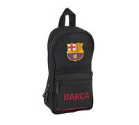 safta 412027747 Plumier mochila 4 estuches llenos, 33 piezas, escolar FC Barcelo