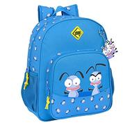 Safta-612297640 Mochila Junior Adapt.Carro El Hormiguero 32X38X12Cm, Multicolor, Estándar (612297640)