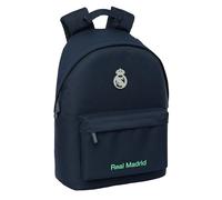 REAL MADRID 2ª EQUIPACIÓN 25/26 - Mochila Juvenil para Portátil 14.1", Ideal para Jóvenes de Diferentes Edades, Cómoda y Versátil, Calidad y Resistencia, 31x16x41 cm