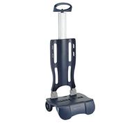 Carro Escolar Portamochila SAFTA Plegable Morado 29,5 x 23 x 8,5 cm.