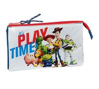 safta 812031744 Estuche portatodo Triple Escolar Toy Story, Azul