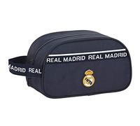 safta 812034248 Real Madrid CF Neceser, Bolsa de Aseo Adaptable a Carro 26x15x12Cm, Multicolor