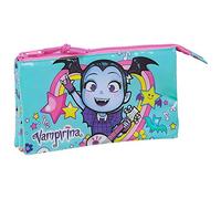 safta 812039744 Estuche portatodo Triple Escolar Vampirina, Multicolor