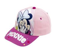 Safta-812212620 Gorra Infantil Rosa Ajustable 48/51 Cm Minnie Mouse Lucky Xxcm, Multicolor, L (812212620)