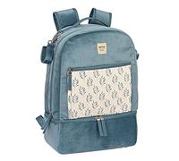Safta Articulo, Mochila Accesorios Bebe Leaves Unisex niños, Multicolor, M