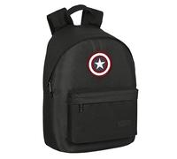 Safta Articulo, Mochila para Portatil 14,1" Capitan America Teen Unisex niños, Multicolor, M