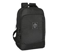 Safta Articulo, Mochila Portatil 15,6"+Tablet+USB The Mandalorian Teen Unisex niños, Multicolor, M