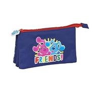 Safta Articulo, Portatodo Triple Blues Clues Unisex niños, Multicolor, M