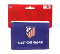 Safta ATLÉTICO DE MADRID - Cartera Billetera con Cabecera, Cartera Billetera, Monedero, Cómoda y Versátil, Calidad y Resistencia, 12.5x9.5 cm