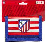 Safta ATLÉTICO DE Madrid - Cartera Billetera con Cabecera, Cartera Billetera, Monedero, Cómoda y Versátil, Calidad y Resistencia, 12.5x9.5 cm