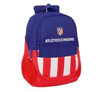 Safta ATLÉTICO DE MADRID - Mochila Escolar Infantil, Ideal para Niños de Diferentes Edades, Cómoda y Versátil, Calidad y Resistencia, 32x16x44 cm