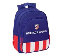 Safta ATLÉTICO DE MADRID - Mochila Escolar Infantil, Ideal para Niños de Diferentes Edades, Cómoda y Versátil, Calidad y Resistencia, 27x10x33 cm