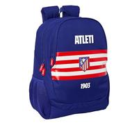 Safta ATLÉTICO DE MADRID - Mochila Escolar Infantil, Ideal para Niños de Diferentes Edades, Cómoda y Versátil, Calidad y Resistencia, 32x16x44 cm
