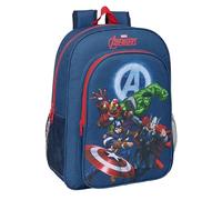 AVENGERS - Mochila Escolar Niño, Mochila Niño, Mochila Infantil, Adaptable a Carro, Ideal para Niños en Edad Escolar, Cómoda y Versátil, Calidad y Resistencia, 33x14x42 cm