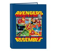 Safta Carpeta archivador AVENGERS Mighty Folio 4 anillas 25 mm 26.5x33 cm