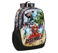 Safta AVENGERS FOREVER - Mochila Escolar Infantil, Ideal para Niños de Diferentes Edades, Cómoda y Versátil, Calidad y Resistencia, 32x16x44 cm, Multicolor