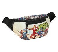 Safta Avengers Forever - Riñonera con Bolsillo Exterior, Ideal para Jóvenes y Niños de Diferentes Edades, Cómoda y Versátil, Calidad y Resistencia, 23x9x12 cm, Multicolor