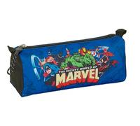 Avengers - Portatodo con Cremallera y Compartimiento, Estuche Infantil, Estuche Niño, Ideal para Niños en Edad Escolar, Cómodo y Versátil, Calidad y Resistencia, 21x7x8 cm