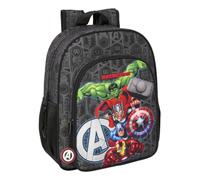 Safta AVENGERS VENDETTA - Mochila Escolar Niño, Mochila Infantil, Adaptable a Carro, Ideal para Niños en Edad Escolar, Cómoda y Versátil, Calidad y Resistencia, 32x12x38 cm