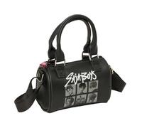 Safta | Bandolera Bolso Pequeño Juvenil K-Pop Demon Hunters 16x7,5x10 cm | Polipiel suave con interior forrado, salidas y uso diario, para instituto, licencia oficial K-Pop Demon Hunters Soda Pop