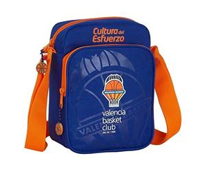 SAFTA Bandolera con Bolsillo Exterior de Valencia Basket, 160x60x220mm
