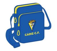 Safta | Bandolera Pequeña Infantil Bolso Cruzado Cádiz CF 16x6x22 cm Niña | Tejido poliéster con costuras rematadas, para colegio, extraescolares, paseo y merienda, licencia oficial Cádiz CF