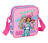 Safta BARBIE - Bandolera Pequeña, Bandolera Infantil, Bolso Niño, Ideal para Niños de 5 a 14 Años, Cómoda y Versátil, Calidad y Resistencia, 16x4x18 cm