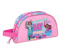Safta BARBIE - Neceser Grande Niño, Neceser Infantil, Adaptable a Carro, Ideal para Niños de 5 a 14 Años, Cómodo y Versátil, Calidad y Resistencia, 26x16x9 cm