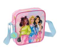 Safta Barbie Painterly - Bandolera Pequeña, Bandolera Infantil, Bolso Niño, Ideal para Niños de 5 a 14 Años, Cómoda y Versátil, Calidad y Resistencia, 16x4x18 cm