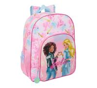 Safta BARBIE PAINTERLY - Mochila Escolar Niño, Mochila Infantil, Adaptable a Carro, Ideal para Niños en Edad Escolar, Cómoda y Versátil, Calidad y Resistencia, 32x12x38 cm