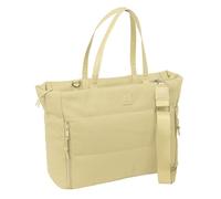 SAFTA BASIC BEIGE - Bolso para Portátil 14.1'' con Bolsillo, Mochila, Ideal para Niños de Diferentes Edades, Cómodo y Versátil, Calidad y Resistencia, 54x17x31 cm